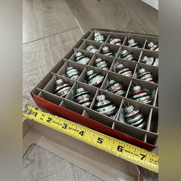 Shiny Brite Glass Ornaments Made For West Elm - Picture 3 of 5